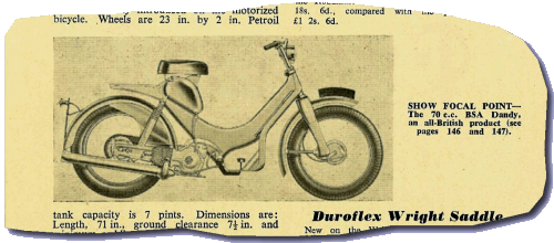 BSA Dandy show model