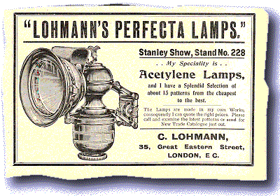 Carl Lohmann advert from 1906