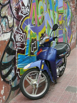Mondial step-through in Buenos Aries