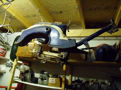 Berkhout moped museum storeroom