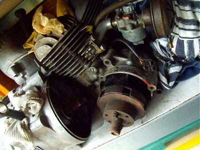 1953 Zündapp KM48 engine