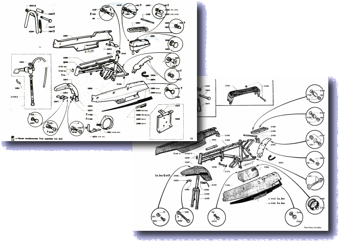 Moby X7 and X1 parts