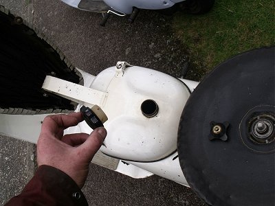 Laverda fuel tank