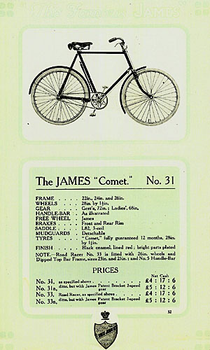 1913 James Comet