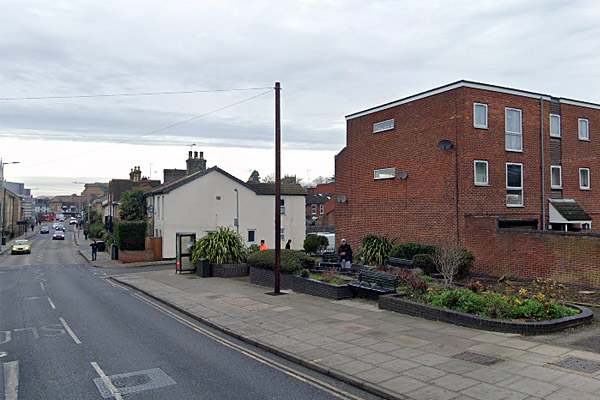 The site of Dave Bickers’s in Woodbridge Road