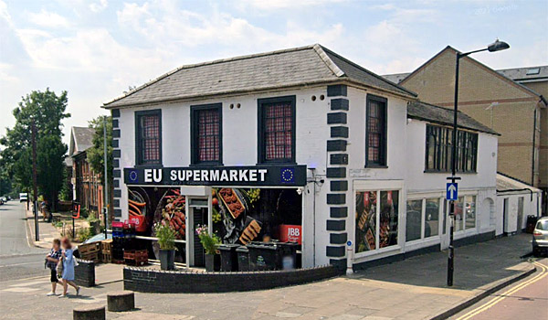 Dave Bickers’s former shop at Barrack Corner