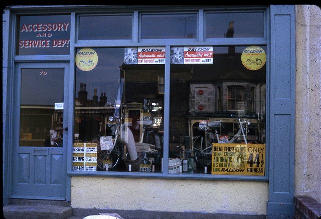 Tinklers window in 1964