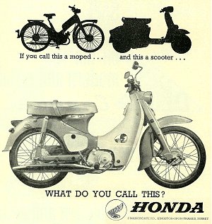 Honda C100 ad