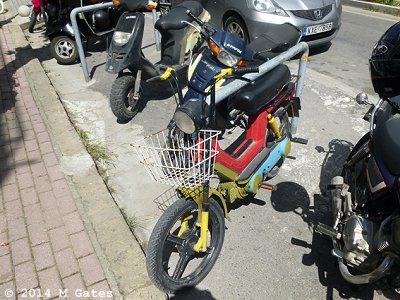 Moped in Bodrum