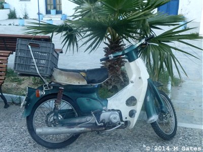 Honda Cub on Kos
