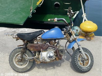 Monkey Bike on Nisyros