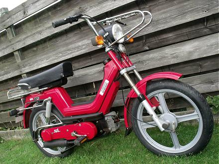 Pedal and pop moped clearance