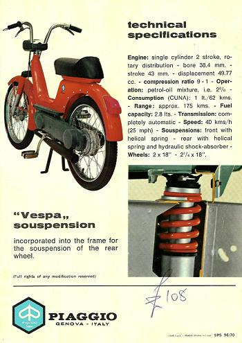 Piaggio Boxer leaflet