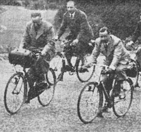 Edmund Crane cycling