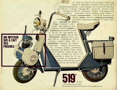 VéloSoleX Micron