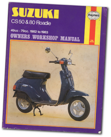 Suzuki CS50D on the Haynes manual