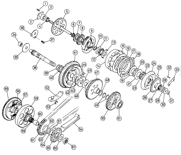 Three-speed auto transmission