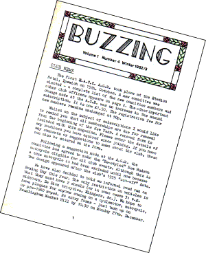 Buzzing: Volume 1, Number 4, Winter 1982