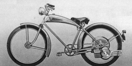 Victoria bicycle with Saxonette engine