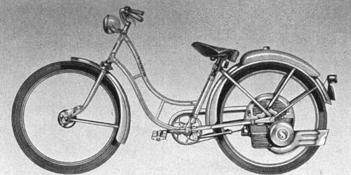 Victoria bicycle with Saxonette engine