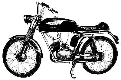 1970 Paloma sports moped