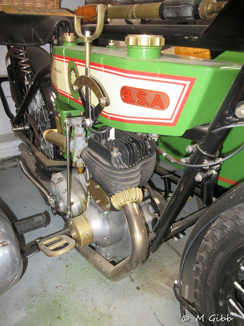 BSA flat tank