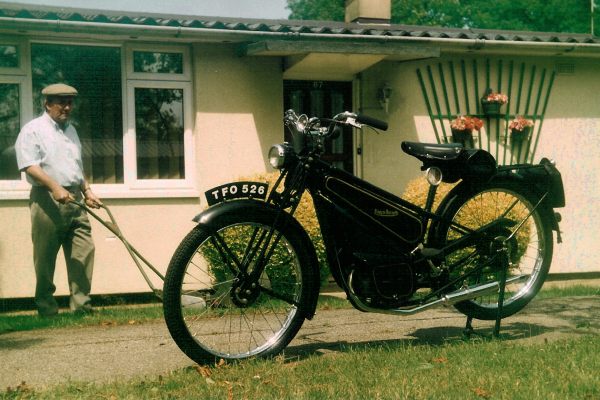 Francis–Barnett Powerbike, RS&J Ajax mowe & pre-fab