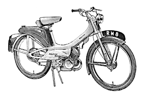 Drawing of Raleigh RM8