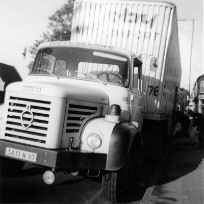 Moped delivery in 1967