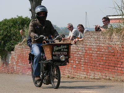 Setting off on the return journey