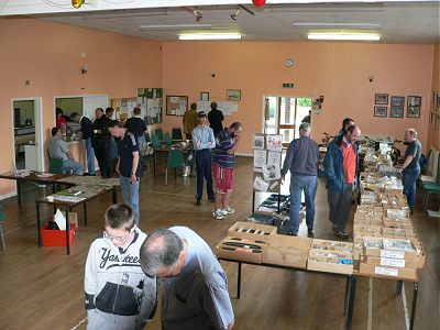 Mopedjumble in the hall