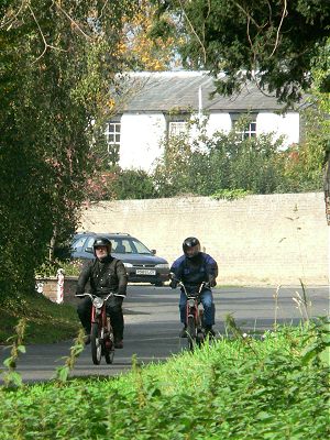 Riding through Fulbourne