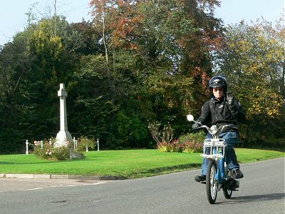 Organiser Alan on his P50