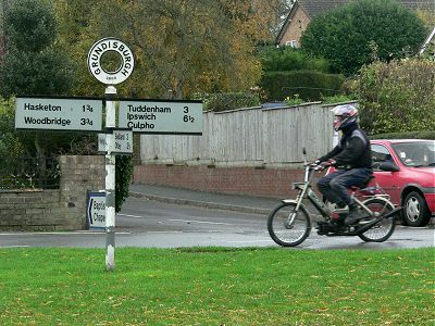 Puch Maxi arrives at Grundisburgh