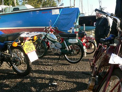 Boats and mopeds…