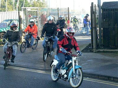 Mopeds en masse