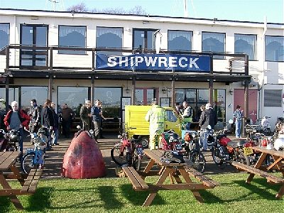 Outside the Shipwreck Bar