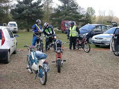 How do we get out of the car park?