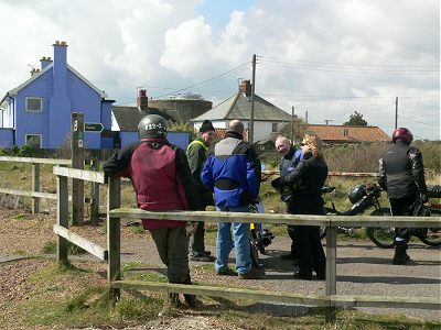 A rest for the riders...