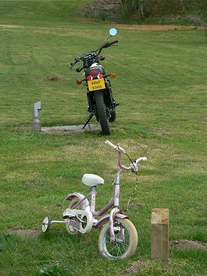 One of these bikes is Neil's