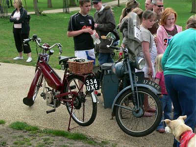 Ralph Richardson's Rudge and Carl Harper's James