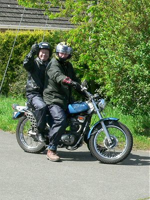 Slightly bigger than a cyclemotor