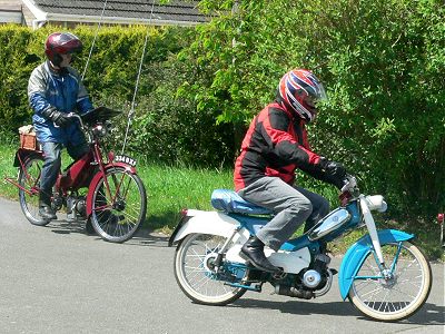 Raleigh RM5 and Rudge autocycle