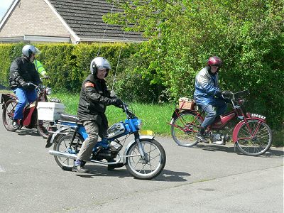 Ralph (Rudge), Dave (Zündapp) and Pete (New Hudson)