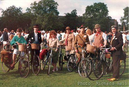 H&DGCS on London–Brighton ride, 1983