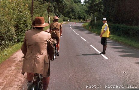 H&DGCS on London–Brighton ride, 1983