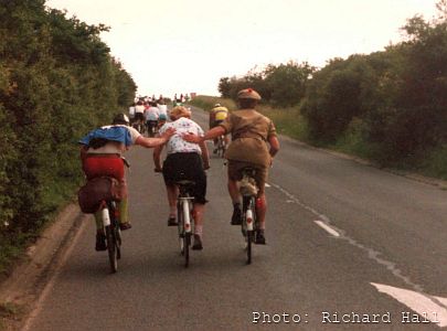 H&DGCS on London–Brighton ride, 1983