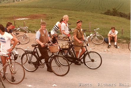 H&DGCS on London–Brighton ride, 1983
