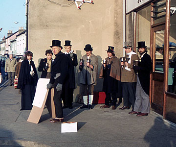 H&DGCS bell ringing tour, 1983