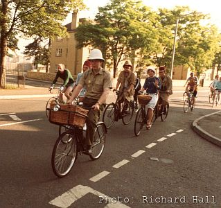 H&DGCS on London–Brighton ride, 1984